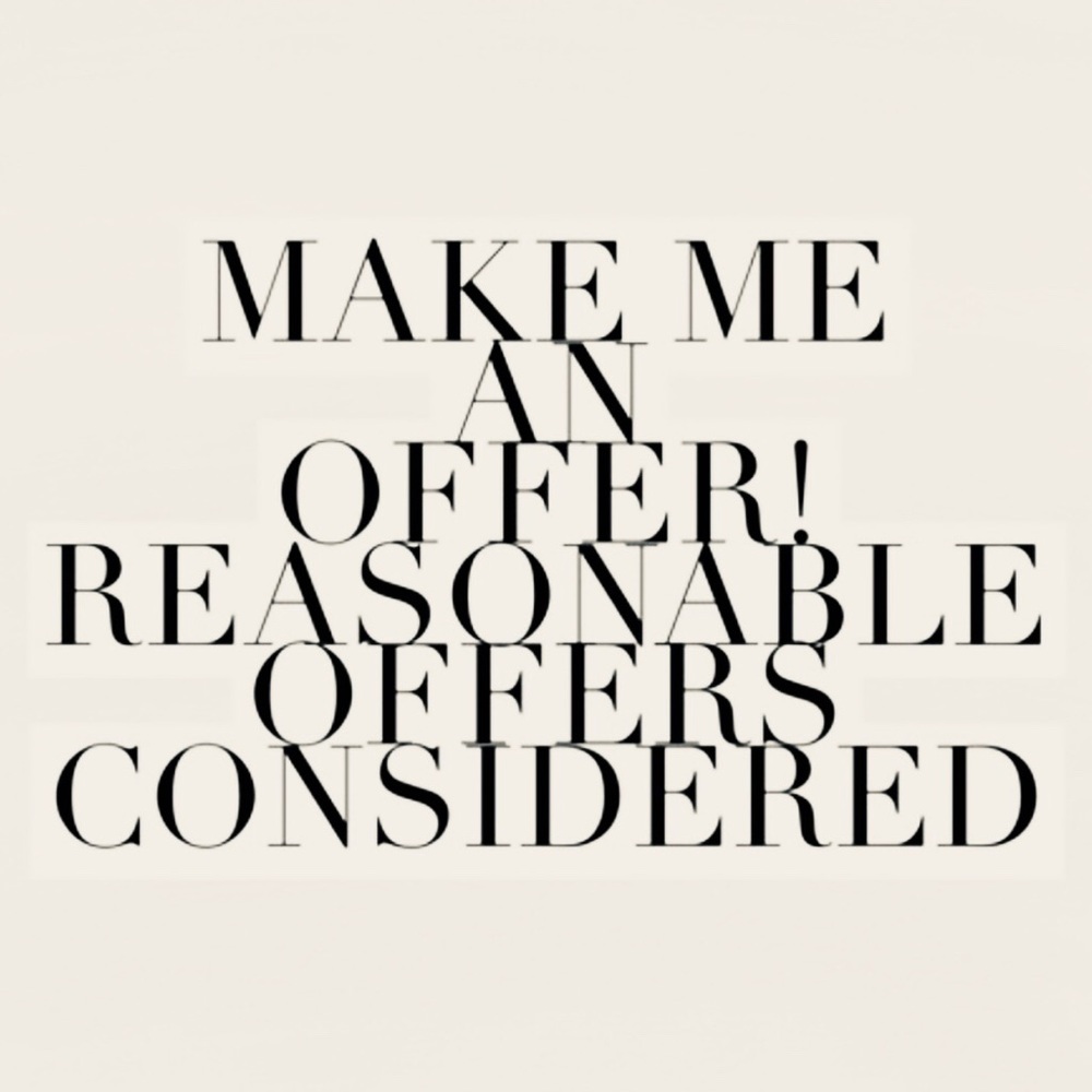 feel free to make an offer✨